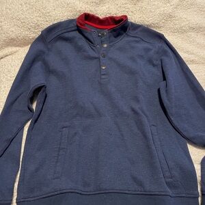 RAINFOREST Red and Blue Pullover